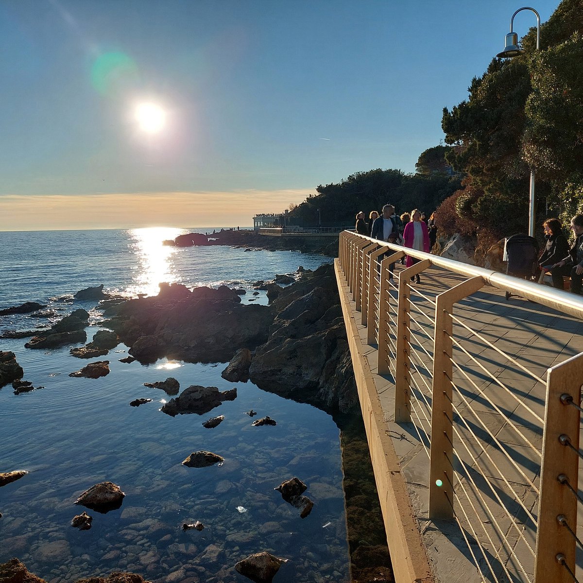 Lungomare Alberto Sordi a Castiglioncello