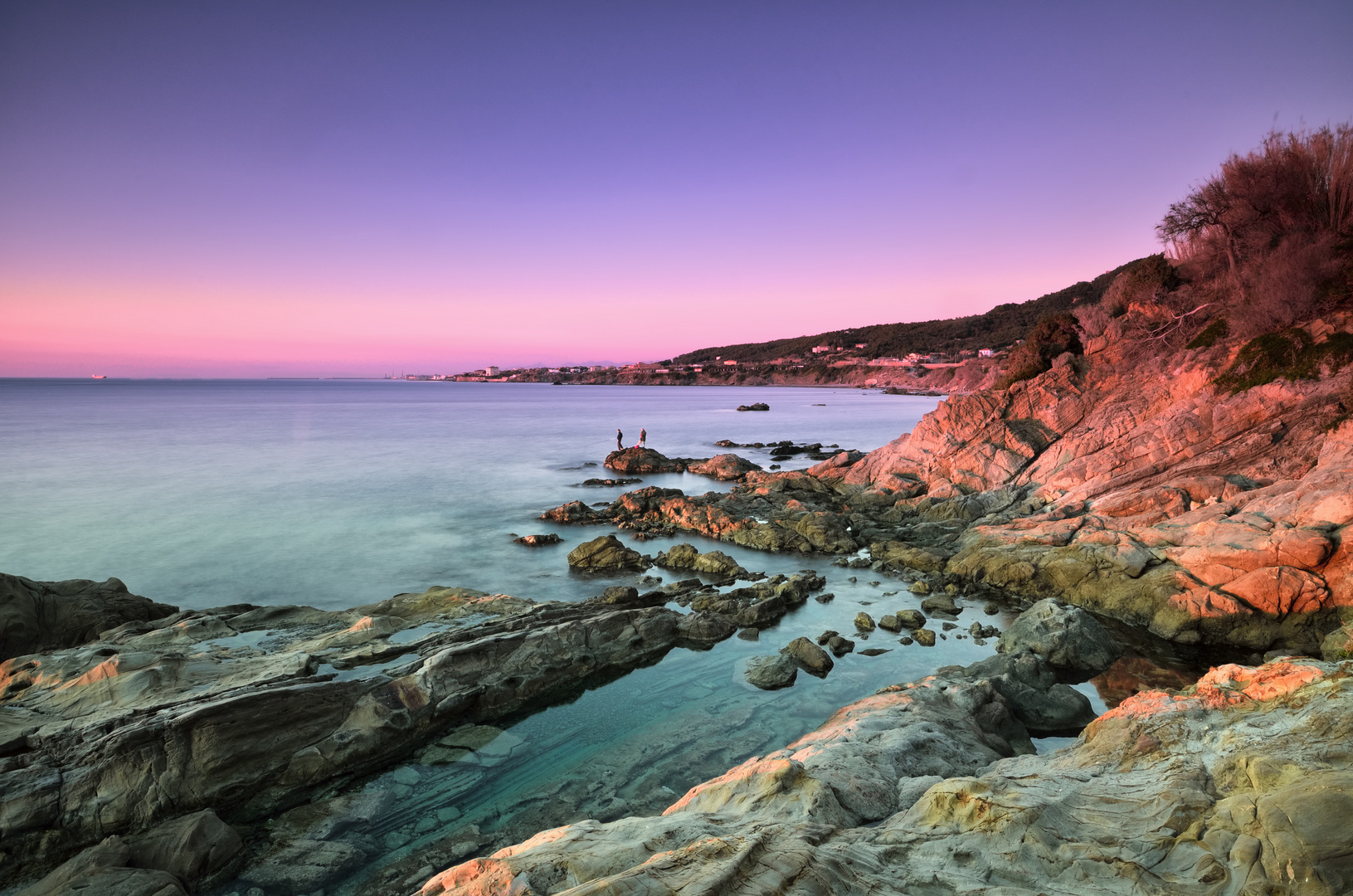 Scogliere e mare di Calafuria